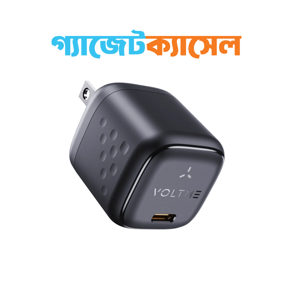 VOLTME_Revo_30_Mini_2_30W_Black VOLTME REVO 30 MINI 2 30W GaN III Fast Charger price in Bangladesh