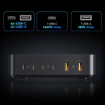 Compact size of the VOLTME REVO 240 GaNFast power station