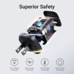 VOLTME REVO 30 DUO CC charging two iPhones with its dual USB-C ports