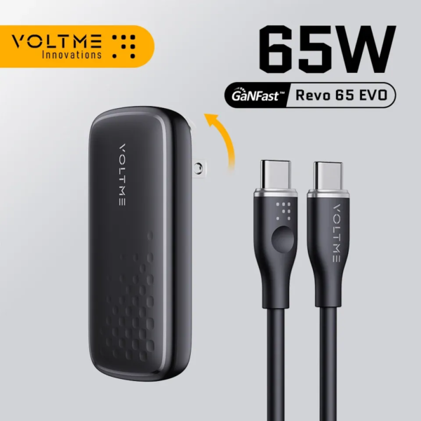 VOLTME REVO 65 EVO 65W Ultra-Thin GaN Charger price in Bangladesh